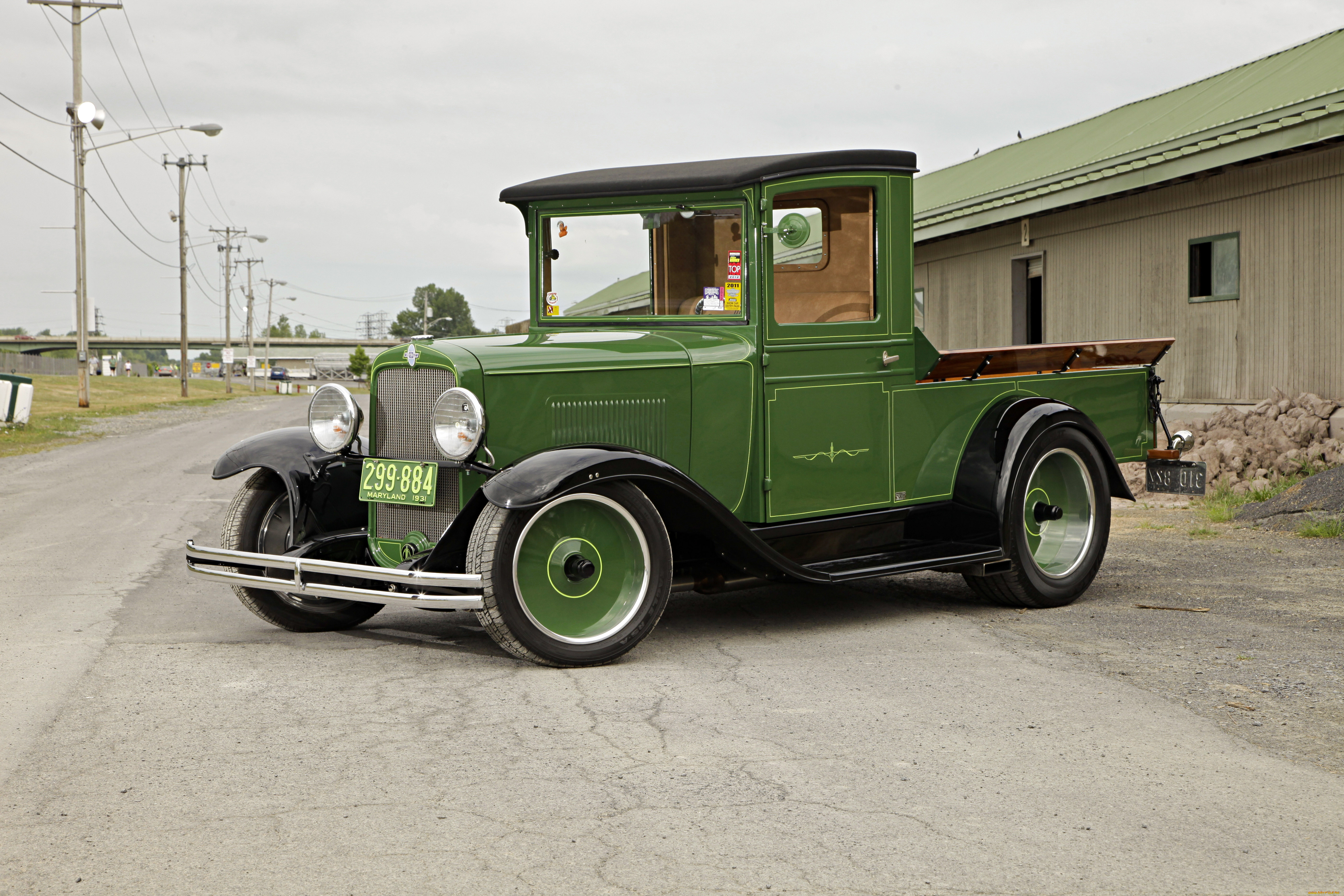 1931, chevrolet, truck, , custom, pick, up